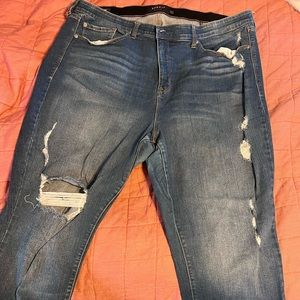 Torrid 24R sky high skinny